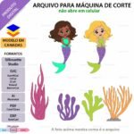 Sereia Menina - Topo de Bolo