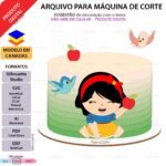 Branca de Neve - Topo de Bolo