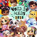 Volta às Aulas 2025 - Etiquetas Escolares