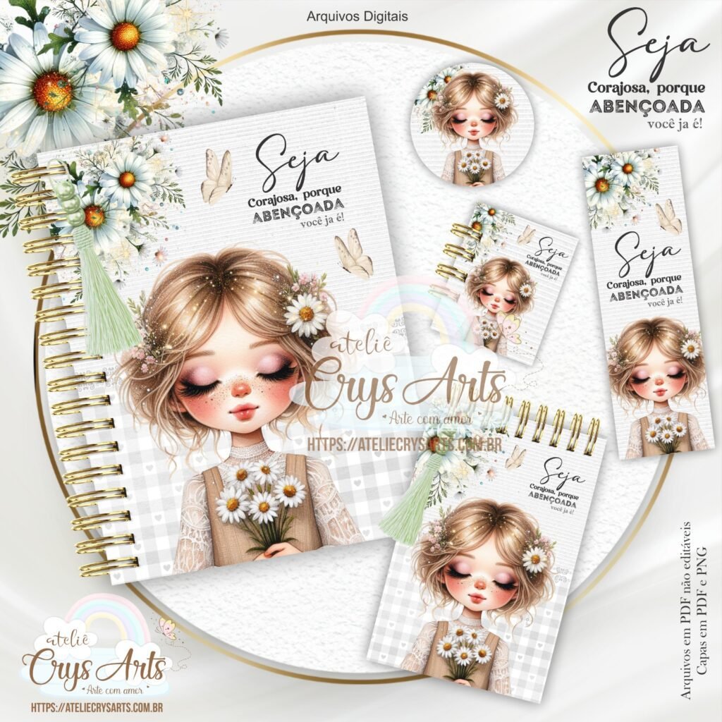 Combo Seja Corajosa - Encadernação - Imagem 4