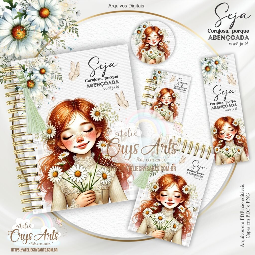 Combo Seja Corajosa - Encadernação - Imagem 3