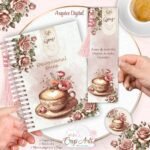 Kit Devocinal Café com Deus Pai - Encadernação (Crys Arts) - Imagem 3