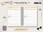 Planner A5 - Datado Horinzontal (Moldes da Lê) - Imagem 6