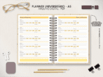 Planner Universitário A5 - Permanente Horinzontal (Moldes da Lê) - Imagem 2