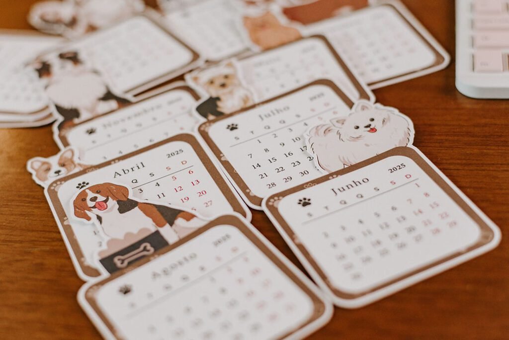 Mini Calendário Pet 2025 - Imagem 3