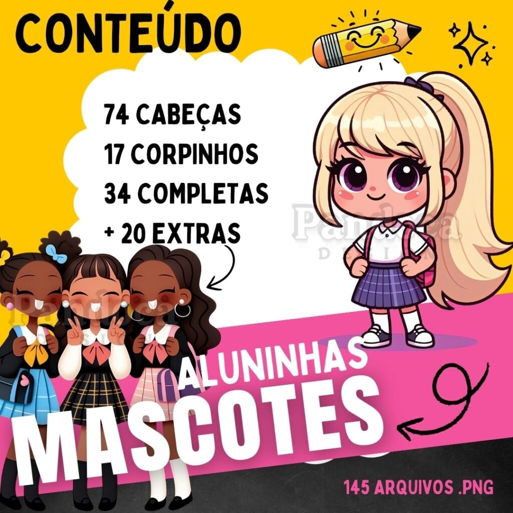Aluninhas Meninas - Volta às Aulas - Imagem 2