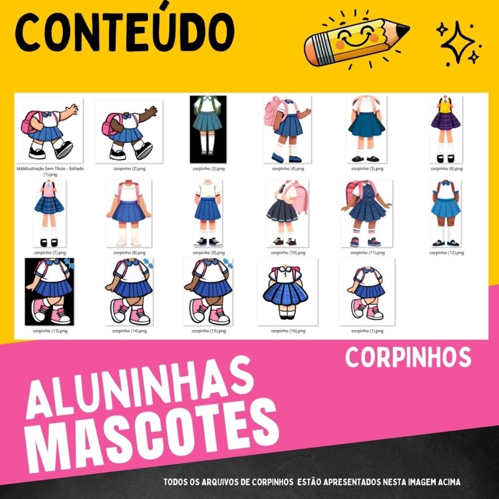 Aluninhas Meninas - Volta às Aulas - Imagem 4