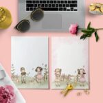 Kit 11 envelopes e 12 papéis de Carta Doce Infância - Imagem 4