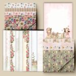 Kit 11 envelopes e 12 papéis de Carta Doce Infância