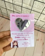 Cartão espelho coração - Dia das Mulheres - Imagem 3