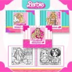 BARBIE- Livro de Colorir (Pamella Vieira)