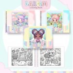 JARDIM- Livro de Colorir (Pamella Vieira)