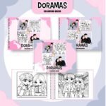DORAMAS- Livro de Colorir (Pamella Vieira)