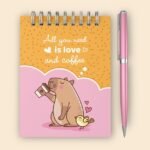 Bloco A6 - wire-o espiral - Capivaras - Imagem 2