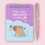 Bloco A6 - wire-o espiral - Capivaras - Imagem 5