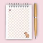 Bloco A6 - wire-o espiral - Capivaras - Imagem 6