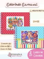 Folia de Carnaval - Livro de Colorir - Imagem 3