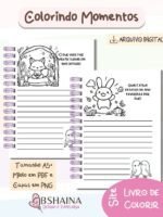 Livro de Colorir Colorindo Momentos - Imagem 3