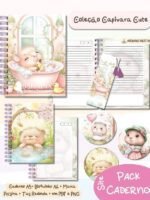Kit Caderno Capivara Cute - Imagem 2