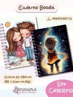 Caderno A5 Doodle Temático Legião Urbana