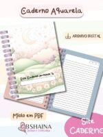 Caderno A5 Aquarela Temático Legião Urbana - Imagem 3