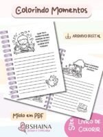 Livro de Colorir Colorindo Momentos - Imagem 4