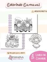 Folia de Carnaval - Livro de Colorir - Imagem 6