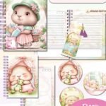 Kit Caderno Capivara Cute