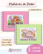 Mulheres de Poder - Livro de Colorir