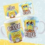 Bob Esponja e Amigos COM CAFÉ / SEM CAFÉ - Imagem 2
