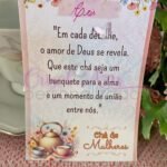 PDF Card para mesa Chá de Mulheres