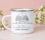 O Trabalho me deu Boas Amizades - Arte Avulsa Caneca - Imagem 3