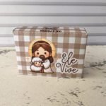 Caixa Para 1, 2, 4 6 e 8 Donuts e Forminhas - Editável no CANVA