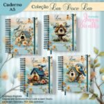 Caderno A5 Coleção Lar Doce Lar 12 em 1 (Jana Bicalho) - Imagem 4