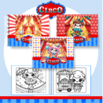 Circo - Livro de Colorir (Pamella Vieira)