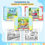Meios de Transportes - Livro de Colorir (Pamella Vieira)
