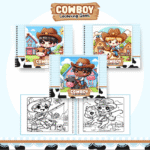 Cowboy - Livro de Colorir (Pamella Vieira)