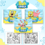 Bob Esponja- Livro de Colorir (Pamella Vieira)