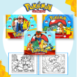 POKÉMON- Livro de Colorir (Pamella Vieira)