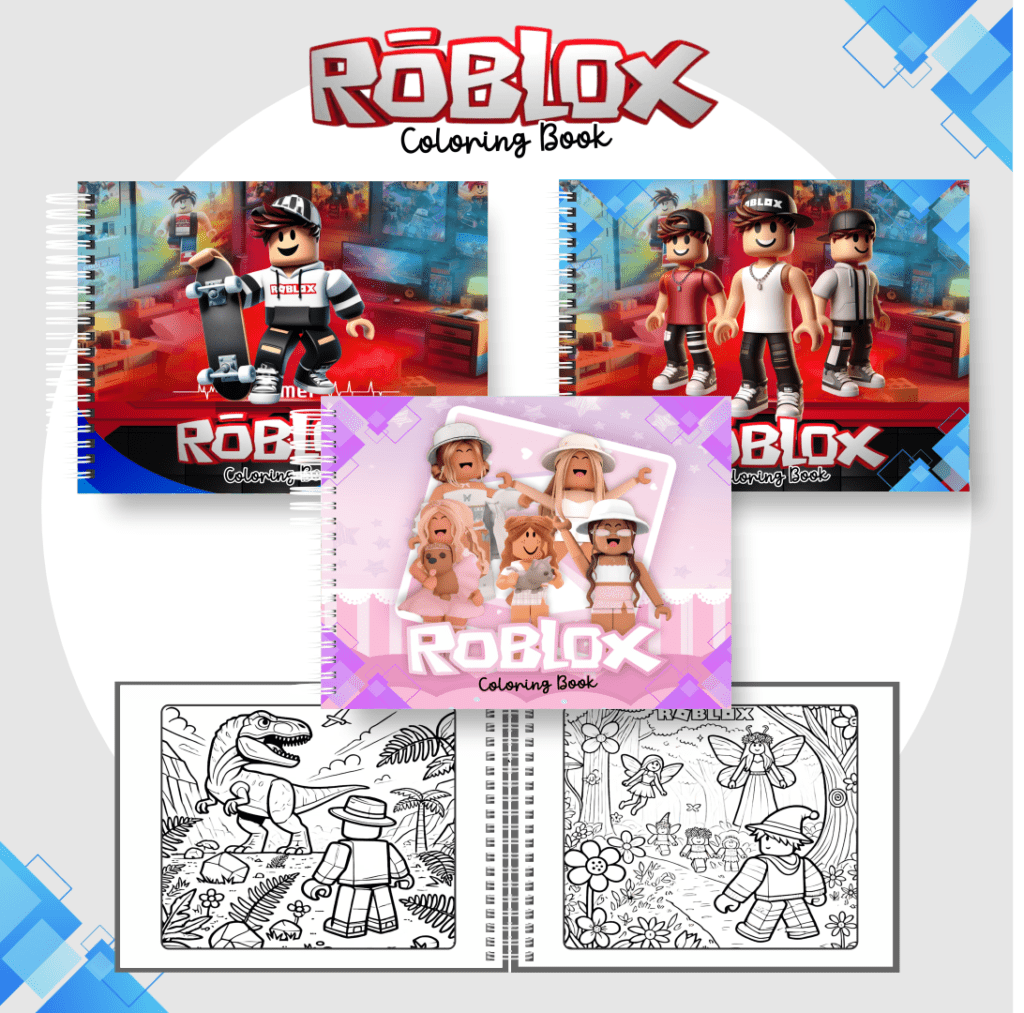 ROBLOX- Livro de Colorir (Pamella Vieira) - Imagem 1