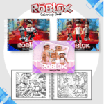 ROBLOX- Livro de Colorir (Pamella Vieira)