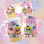 Bob Esponja e Amigos COM CAFÉ / SEM CAFÉ - Imagem 6