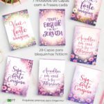 Capa Bloquinho 7x10cm - Mulheres