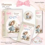 Kit Floresça - Encadernação (Crys Arts)