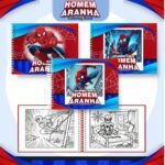 HOMEM ARANHA - Livro de Colorir (Pamella Vieira)