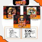 NARUTO- Livro de Colorir (Pamella Vieira)