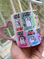 A Alma tá doida Flork - Arte Avulsa Caneca