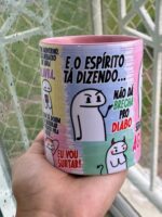 A Alma tá doida Flork - Arte Avulsa Caneca - Imagem 2
