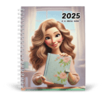 COMBO Agenda da Empreendedora 2025 - Mascotinhas e Colorê