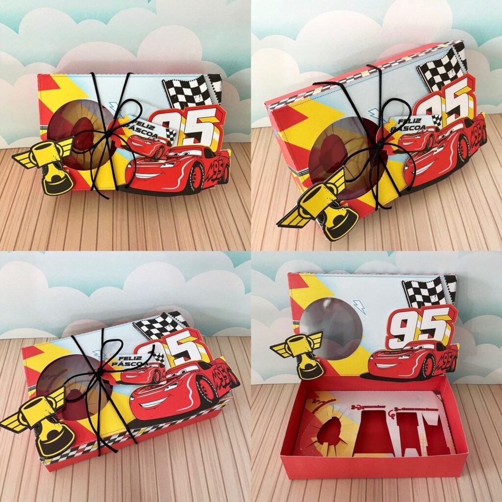 Carros - Caixa Mini Confeiteiro (Lina) - Imagem 1